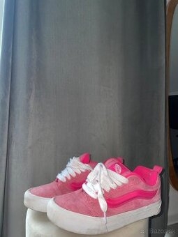 Vans Knu skool (Nubuk / neon pink)