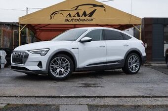 Audi E-tron -2023/32tis. KM- 55 Sportback quattro -NEBÚRANÉ
