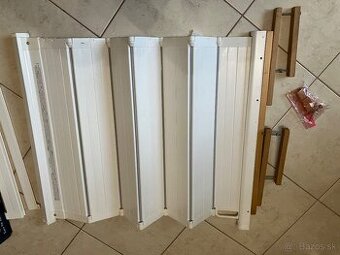 Zábrana BabyDan Guard Me lamelová 55-113 cm - samoskladacia