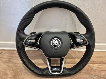 NOVY VOLANT SKODA VYHRIEVANÝ S PADLAMI A AIRBAGOM sportline
