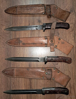 Bodáky, bajonety pro pušky vz58