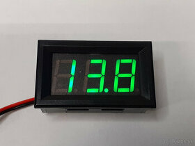 Voltmeter 5-120V zelený - 1