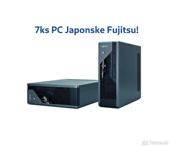 7ks Japonske PC Fujitsu počítače