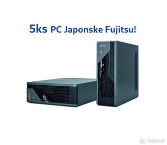 5ks Japonske PC Fujitsu počítače - 1