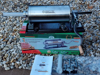 Plnička na klobasu ,jaternice craft-tec +5 x nastavce