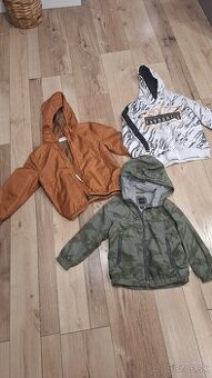 2 jarná, jesenná bunda,mikina na 5 rokov 116