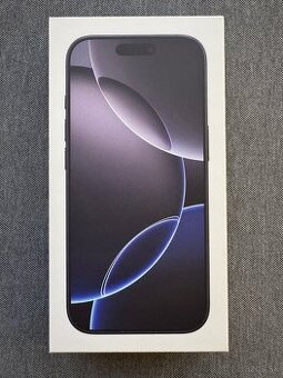 NOVÝ, NEROZBALENÝ -  Iphone 16 Pro 128 GB BLACK