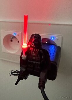Lego Star wars | svietiaci meč červený