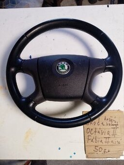 Kožený volant Octavia 2