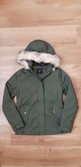 Dámska olivová bunda Gate S, M / Nová