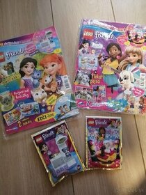 4x Lego časopis spolu s polybag friends