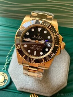 Rolex Submariner Date, Nové, 41mm, Zlato-čierne