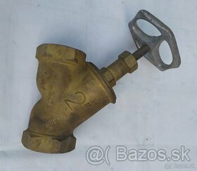 Mosadzné uzatváracie ventily.