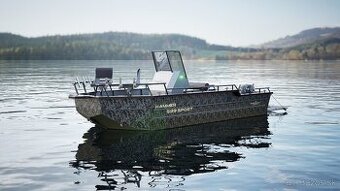 Hliníkový rybársky čln HAMMER 599 Sport – Nový, Open Deck