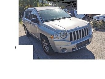 predam diely na jeep compass 2.4 benzin 125kw rv 2007 4x4 po
