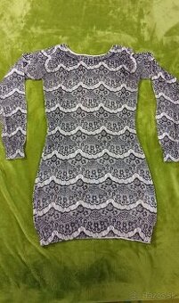 2 šaty v. 38, sveter v. 38, blúzka v. 38 a zateplené nohavic