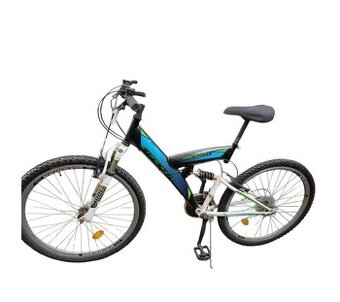 Predam modry horsky bicykel