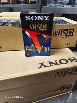 Kazety vhs c
