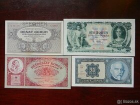 Prvá republika bankovky 3
