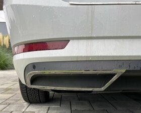 Nerezove koncovky vyfukov - Skoda Superb 3 sedan combi