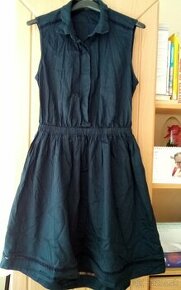 Modré šaty veľ.M - 1