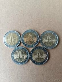 2 eurové pamätné mince Nemecko 2016