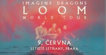 Imagine dragons Praha 9.6. 2025 listky sedenie - 1