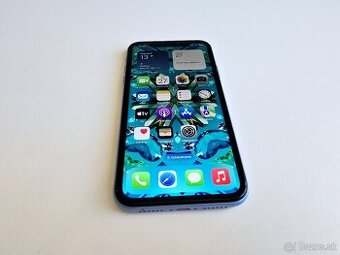 APPLE IPHONE XR 128GB BLUE,BATERKA 100%