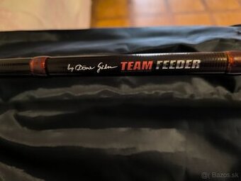 Predám Team feeder big River 3,9m 100-250gr + navijak feeder