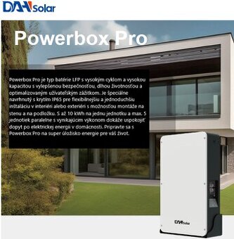 Lítiová batéria 10,24 kWh