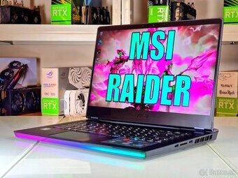 Herný notebook MSI RAIDER | RTX 3070 | i7-10870H | 300Hz