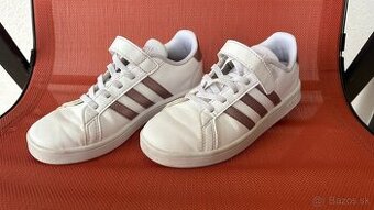 Detské botasky Adidas biele