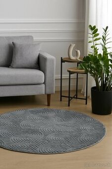 Okrúhly koberec 120120 cm