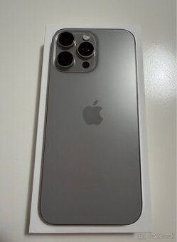 Predám Apple Iphone 16Pro Max 256gb natural titan