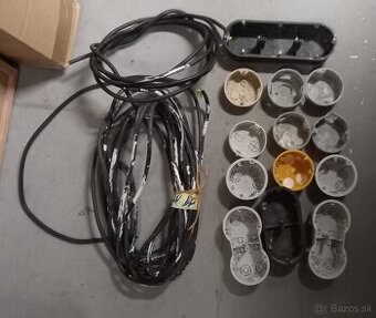 MONTÁŽNE ŠKATULE, 3-ŽILOVÝ KÁBEL