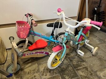 Odrazadlo bicykel pepa pig s pomocnymi