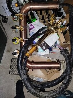 Predám 2x výčapný stojan + chladenie