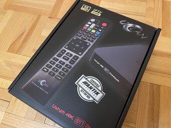 Multimediálny box uClan Ustym 4k Premium ANTIK