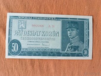 Bankovky ČSR - 150