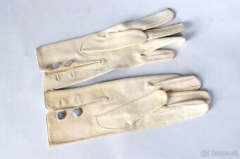 Starožitné kožené rukavice