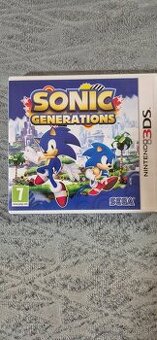 Predám hru na Nintendo 3DS Sonic Gernerations