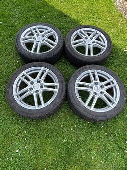 Pneumatiky Barum a hliníkové disky Dezent