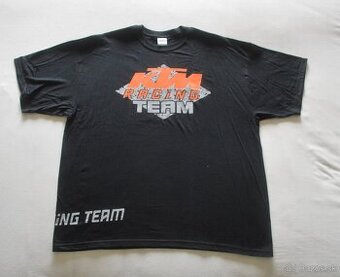 KTM kvalitné tričko cierne