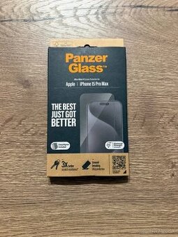 PanzerGlass ochranné sklo iPhone 15 Pro Max