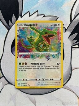 Rayquaza, Pokemon karta