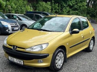 Peugeot 206 STYLE 1.4HDI 50kW tažné bez DPF nové ČR 208tkm