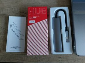 USB-C hub pre MacBook Air - 3x USB, HDMI, SD card
