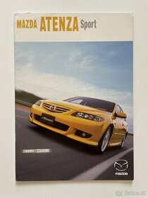 Mazda 6 ATENZA - japonský prospekt 33 stran - 1