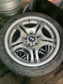 Disky a pneumatiky BMW 5x120 R17 M paket