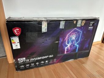 Predám herný monitor MSI Optix MPG321QRF QD – 32" QHD 175 H